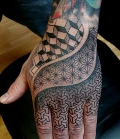 Photo:  geometric tattoo 002